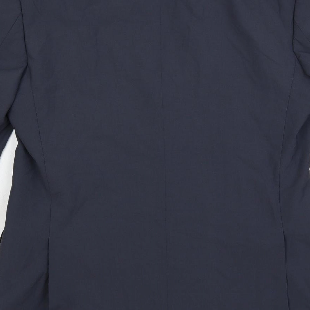 Mens UK Size 40 Marks and Spencer Regular Blue Suit Jacket