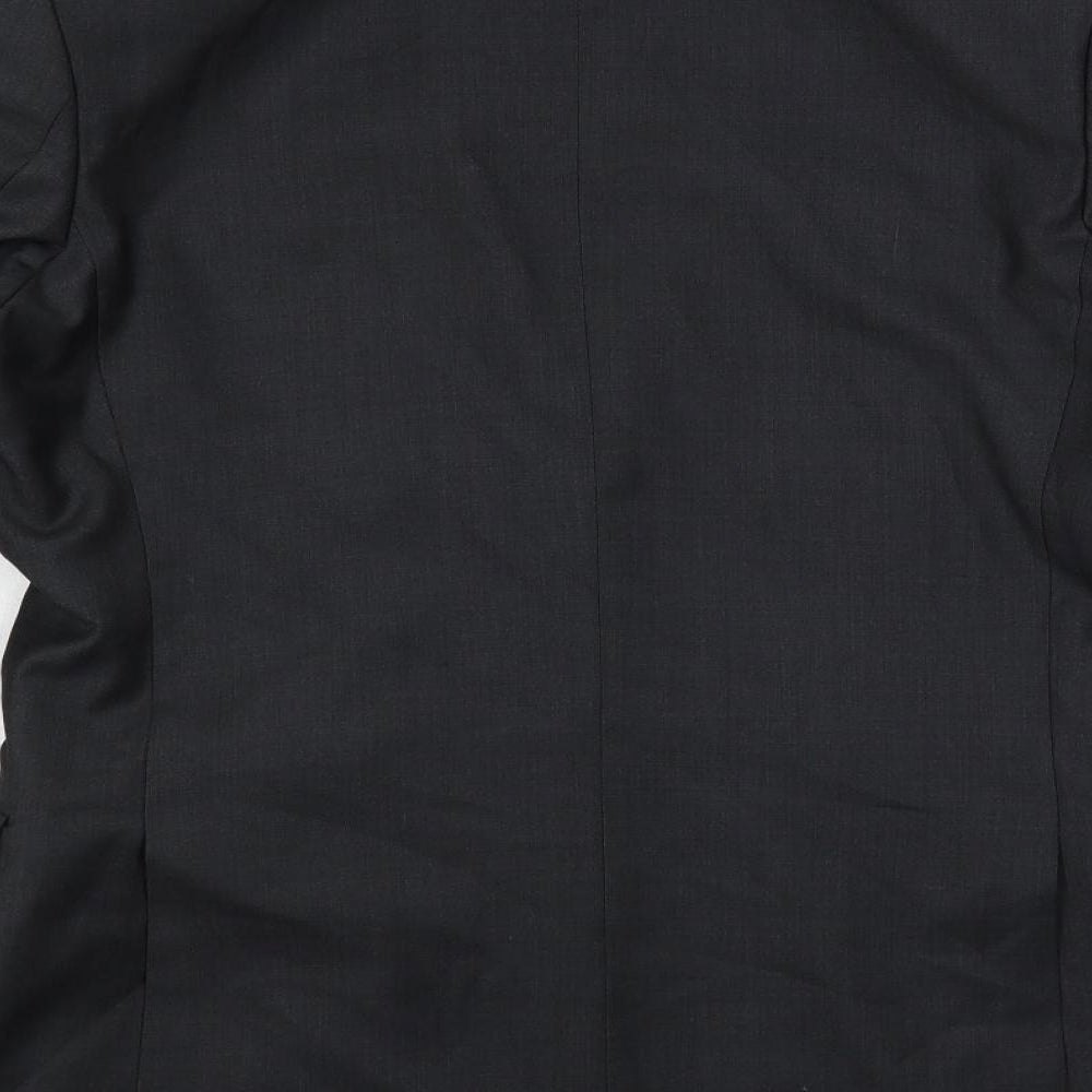 Mens UK Size 40 Red Herring Regular Grey Suit Jacket