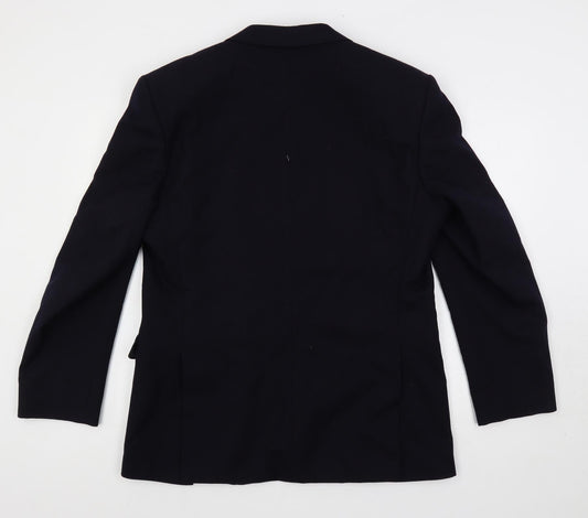Mens UK Size 40 Varteks Regular Blue Suit Jacket