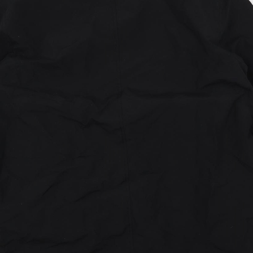 Mens UK Size M Dannimac Black Overcoat