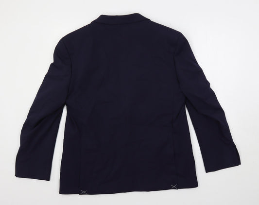 Mens UK Size 42 Marks and Spencer Regular Blue Suit Jacket