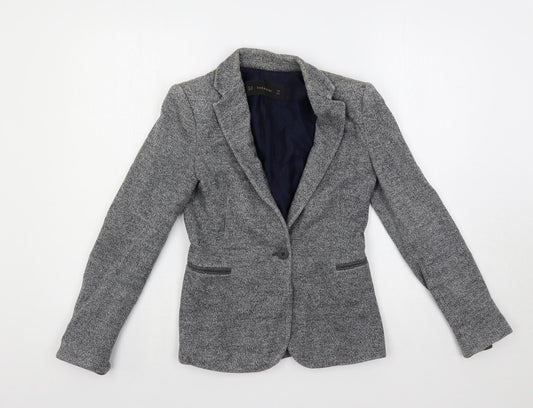 Womens UK Size XS Zara Grey Jacket
