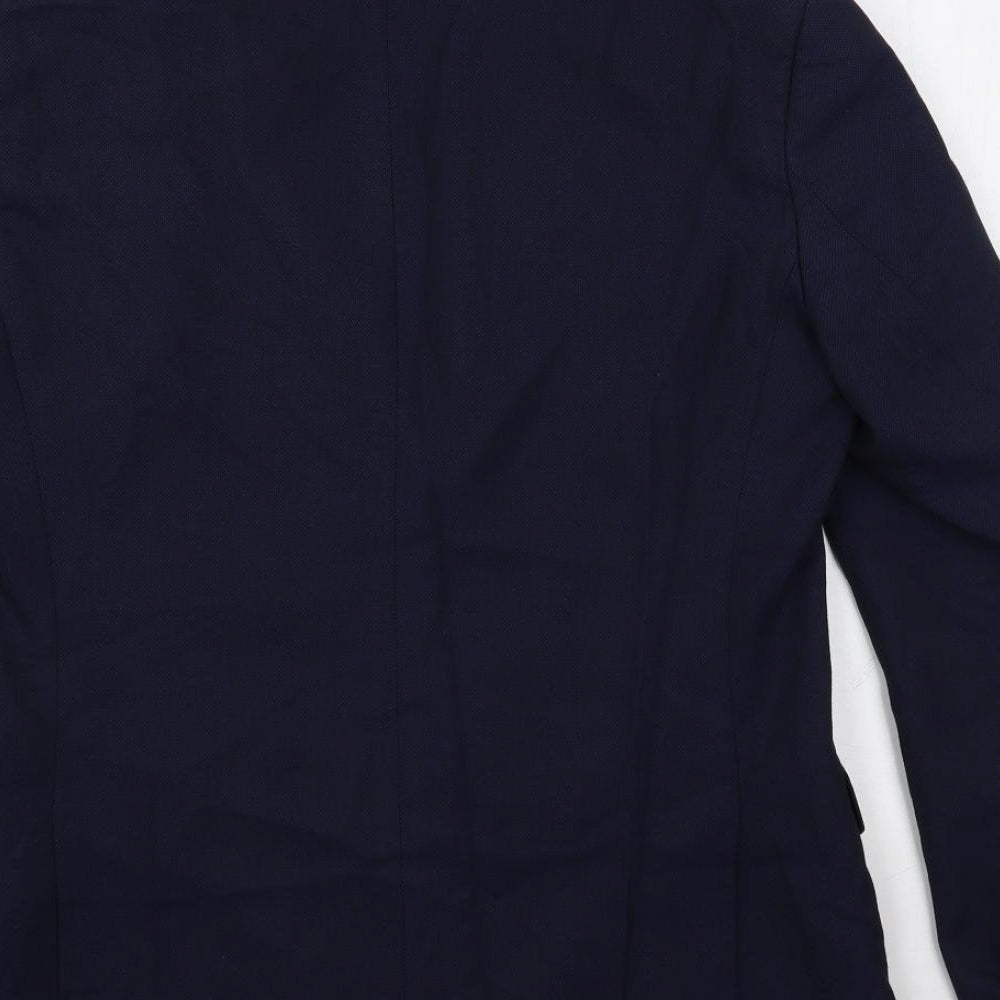 Mens UK Size 38 Marks and Spencer Regular Blue Suit Jacket