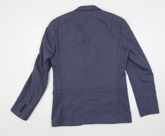 Mens UK Size 40 NEXT Regular Blue Suit Jacket