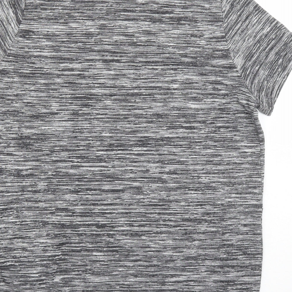 Womens UK Size 14 Capsule Grey Basic T-Shirt