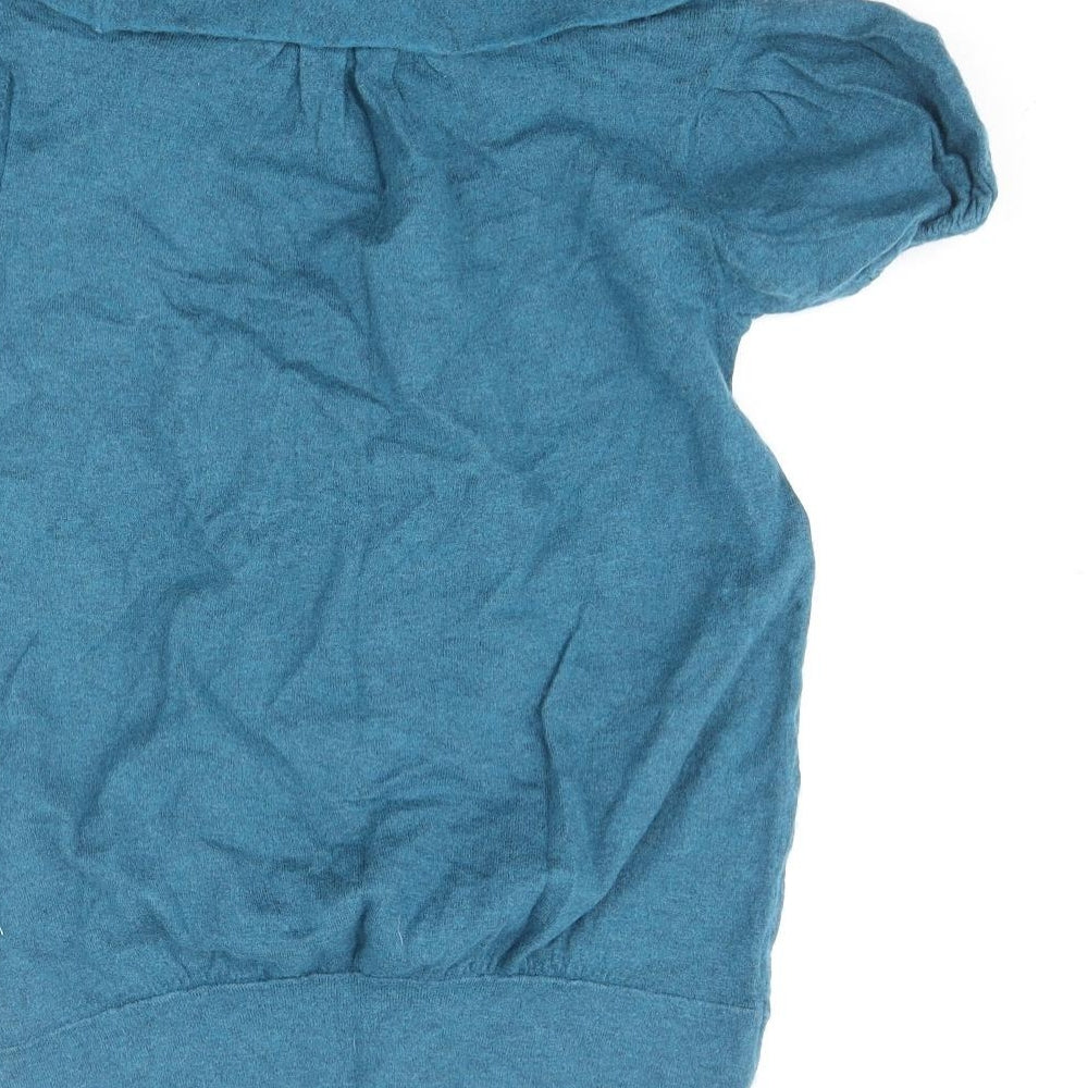 Womens UK Size 10 River Island Blue Pullover Jumper