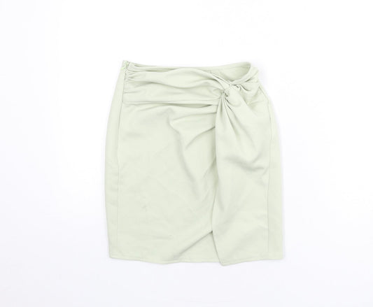 Womens UK Size 4 PRETTYLITTLETHING Bandage Skirt
