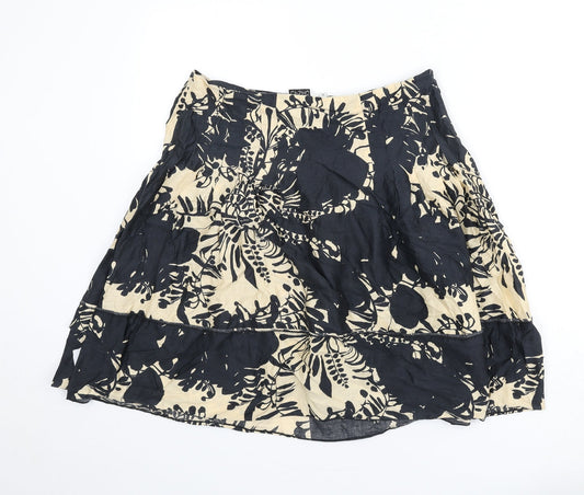 Womens UK Size 12 Topshop Flare Skirt