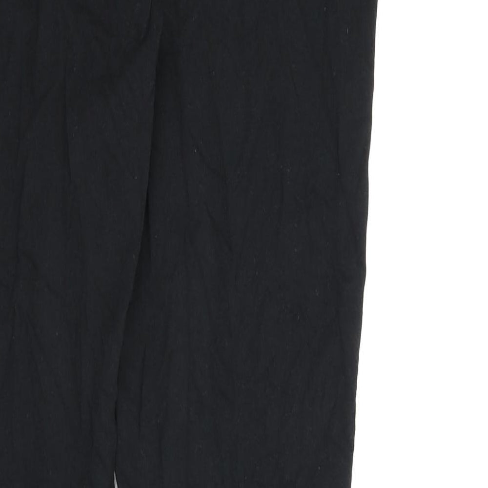Womens UK Size 31 in Marks and Spencer Capri Black Leggings