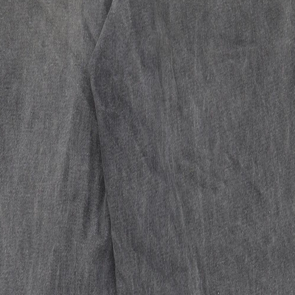 Weekender Mens Grey Cotton Straight Jeans Size 36 in L32 in Regular Zip - Pockets