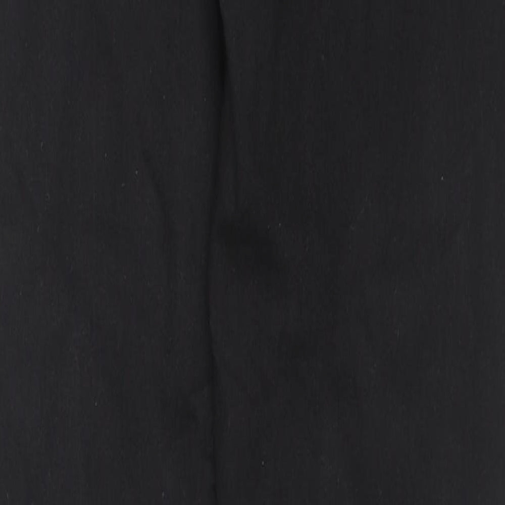 Denim & Co. Womens Black Cotton Skinny Jeans Size 12 L29 in Regular Zip