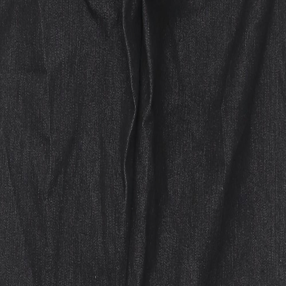 Basic Collection Womens Black Cotton Jegging Jeans Size 12 L31 in Regular Zip