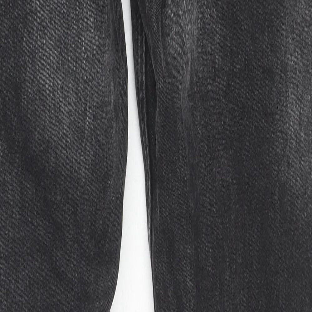 Mens UK Size 30 in NEXT Regular Fit Skinny Black Jeans
