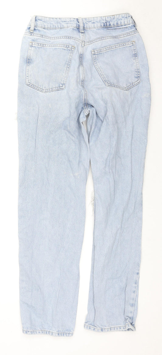 Denim & Co. Womens Black Cotton Skinny Jeans Size 10 L28 in Regular Zip