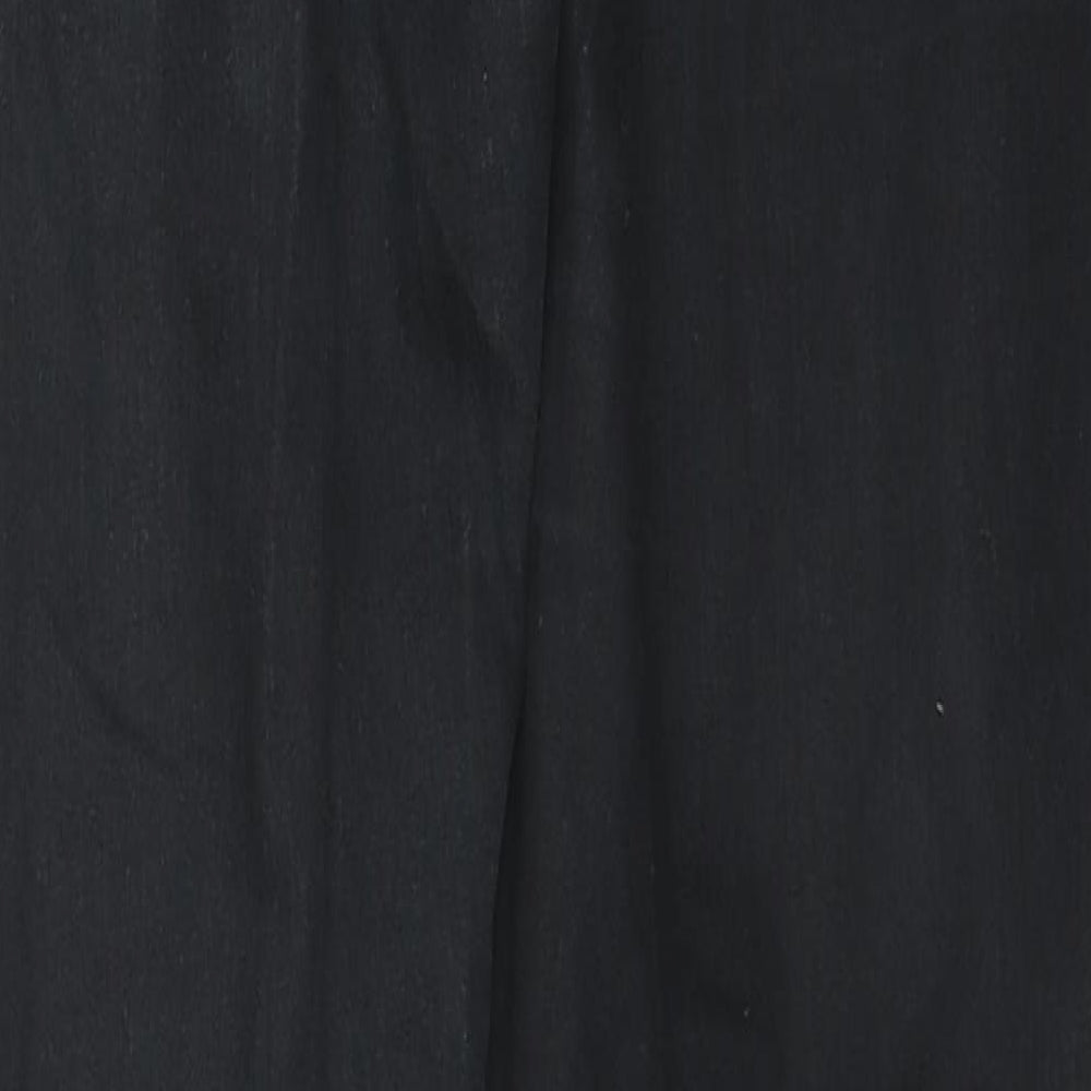 Denim & Co. Womens Black Cotton Skinny Jeans Size 12 L30 in Regular