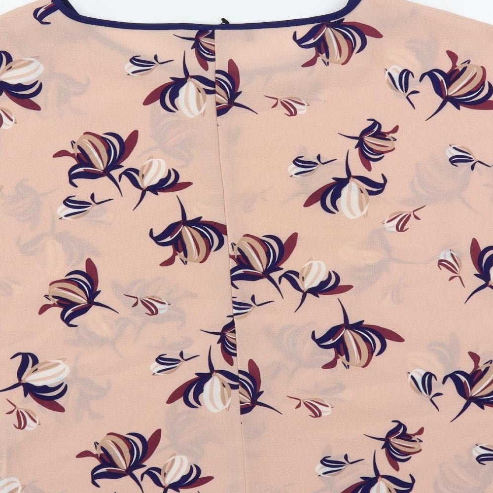 Womens UK Size 10 Marks and Spencer Pink Basic Blouse