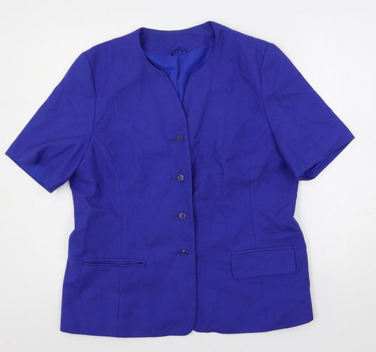 Womens UK Size 16 Debenhams Blue Jacket