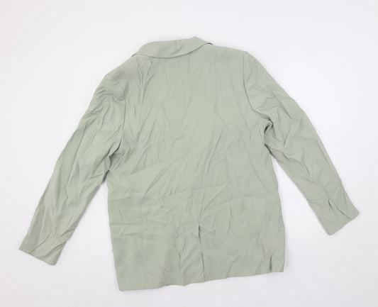 Womens UK Size 14 Marks and Spencer Green Jacket