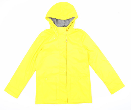 Womens UK Size 8 Topshop Yellow Jacket
