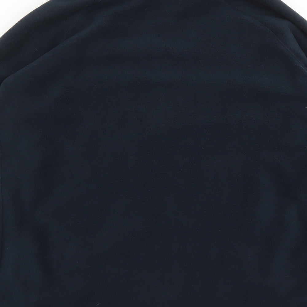 Brand and care label for Marks & Spencer boys’ blue jacket, size XL, zip -, size 17-18, years