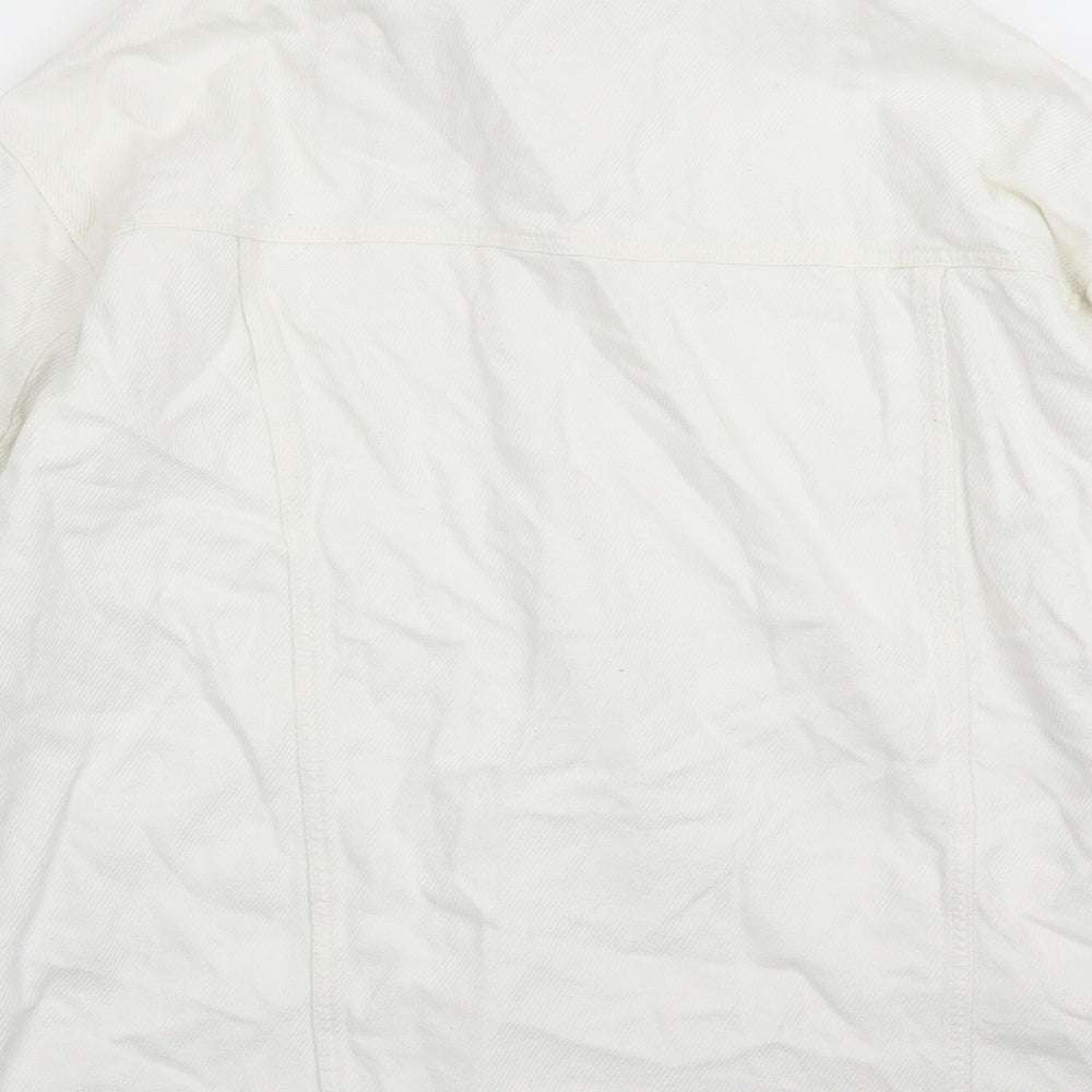 Womens UK Size XS Zara White Jacket