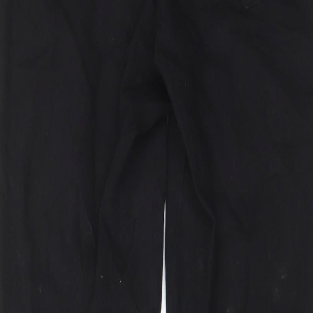 Denim & Co. Womens Black Cotton Skinny Jeans Size 10 L27 in Regular