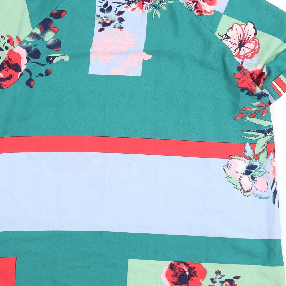 Womens UK Size 16 bpc Multicoloured Basic Blouse