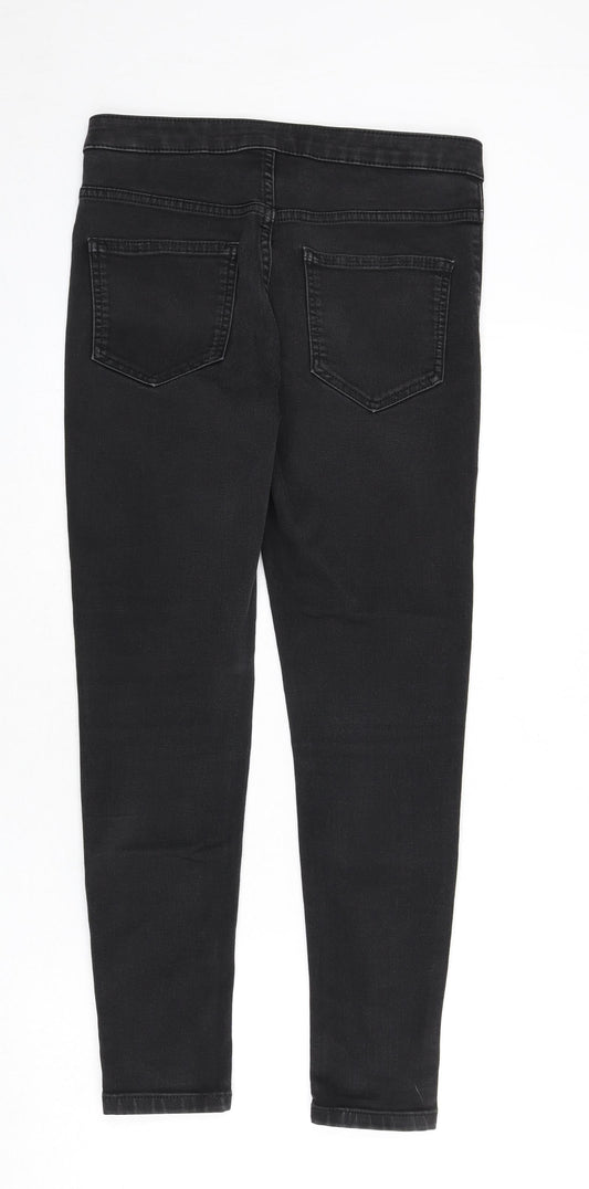 Womens UK Size 12 Marks and Spencer Regular Fit Skinny Grey Jeans