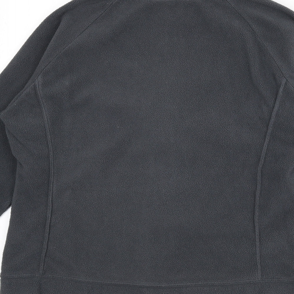 Olympus Womens Grey Jacket Size 8 Zip