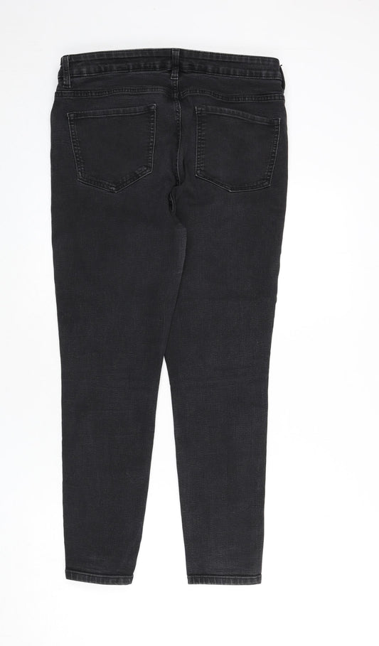 Womens UK Size 16 Marks and Spencer Regular Fit Skinny Grey Jeans