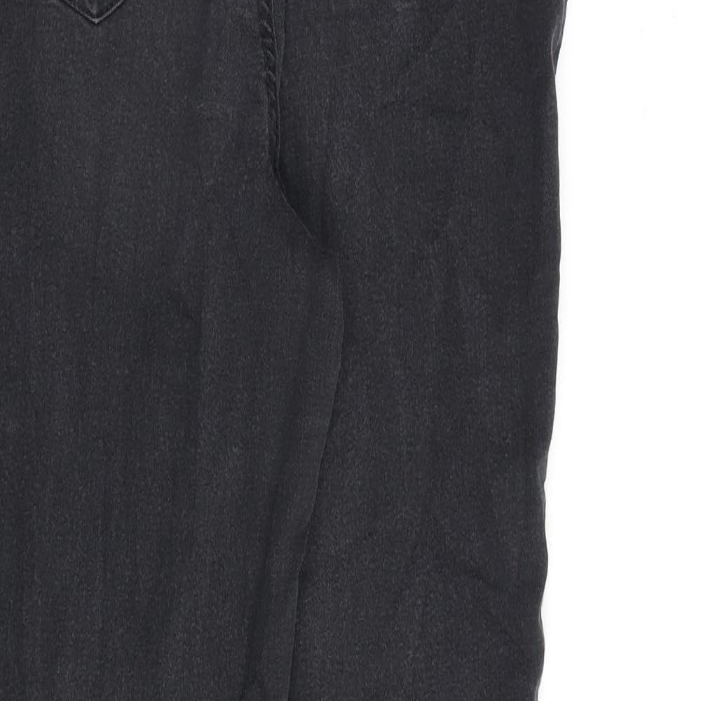 Womens UK Size 10 Papaya Regular Fit Jegging Grey Jeans
