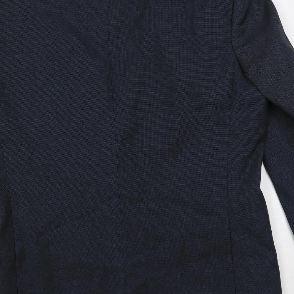 Mens UK Size 38 Ventura Regular Blue Suit Jacket