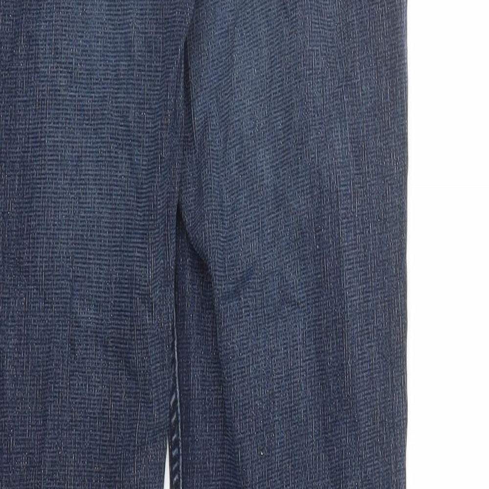 Womens UK Size 30 in Miss Captain Regular Fit Straight Blue Jeans