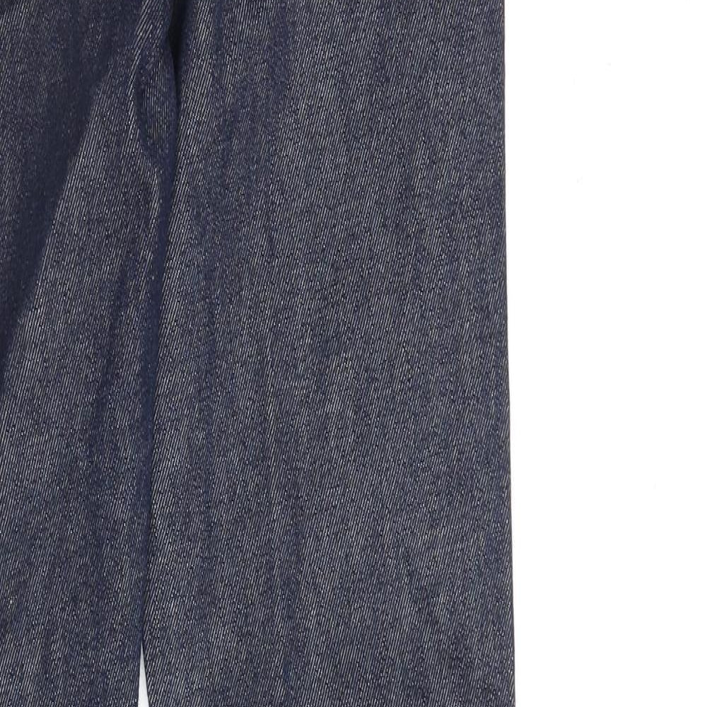 Womens UK Size 27 in Weekday Regular Fit Straight Blue Jeans