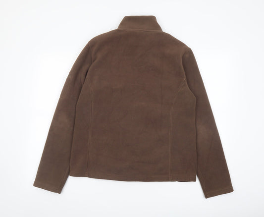 BC Clothing Womens Brown Jacket Size M Zip