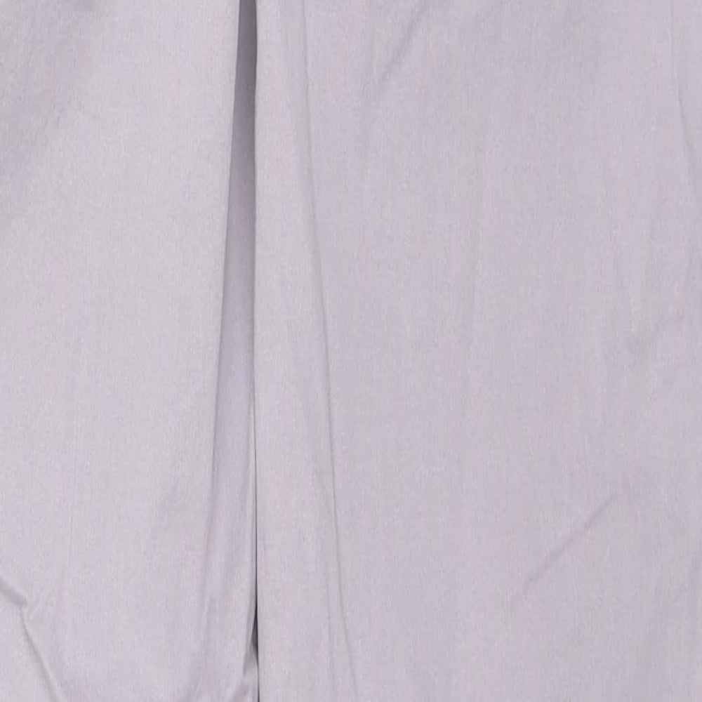 Womens UK Size 6 Marks and Spencer Regular Fit Purple Trousers