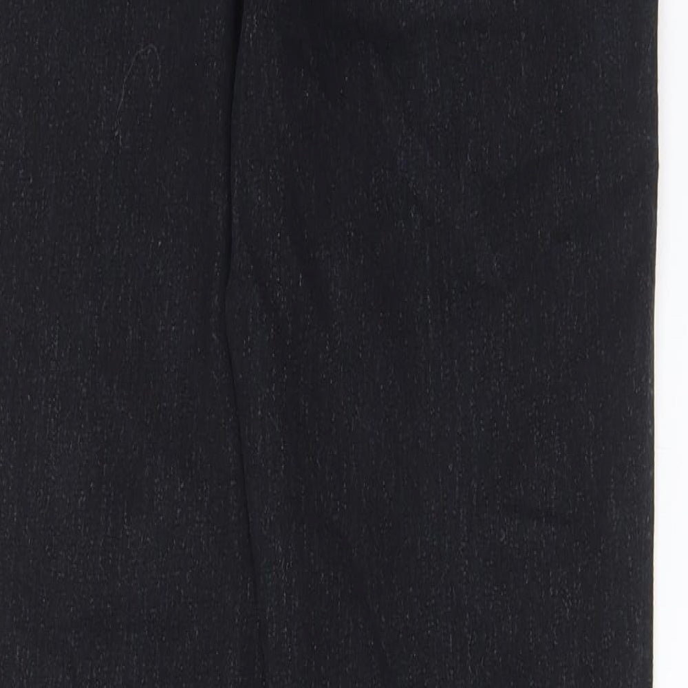 Womens UK Size 14 The Rockin Rev Regular Fit Skinny Black Jeans