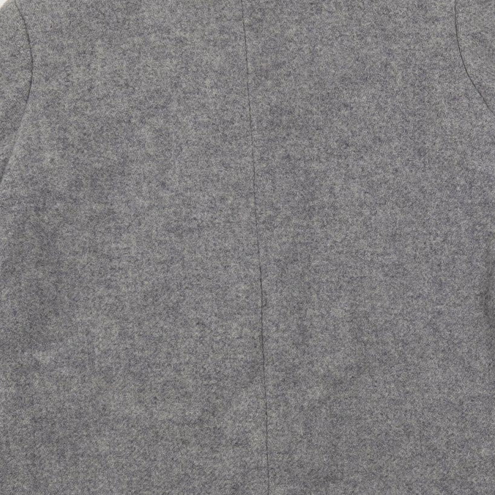 Womens UK Size 16 St Michael Grey Pea Coat