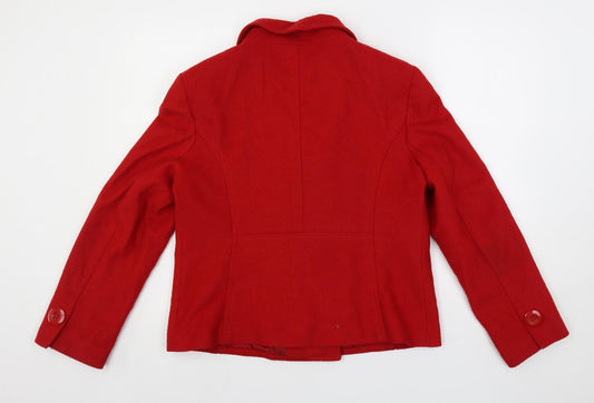 Womens UK Size 16 Vogue Red Jacket