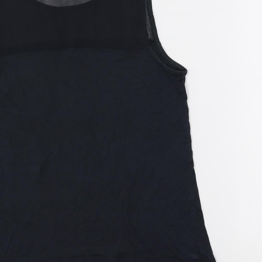 Womens UK Size 14 NEXT Blue Basic Tank