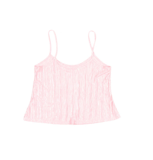 Womens UK Size 8 Topshop Pink Camisole T-Shirt