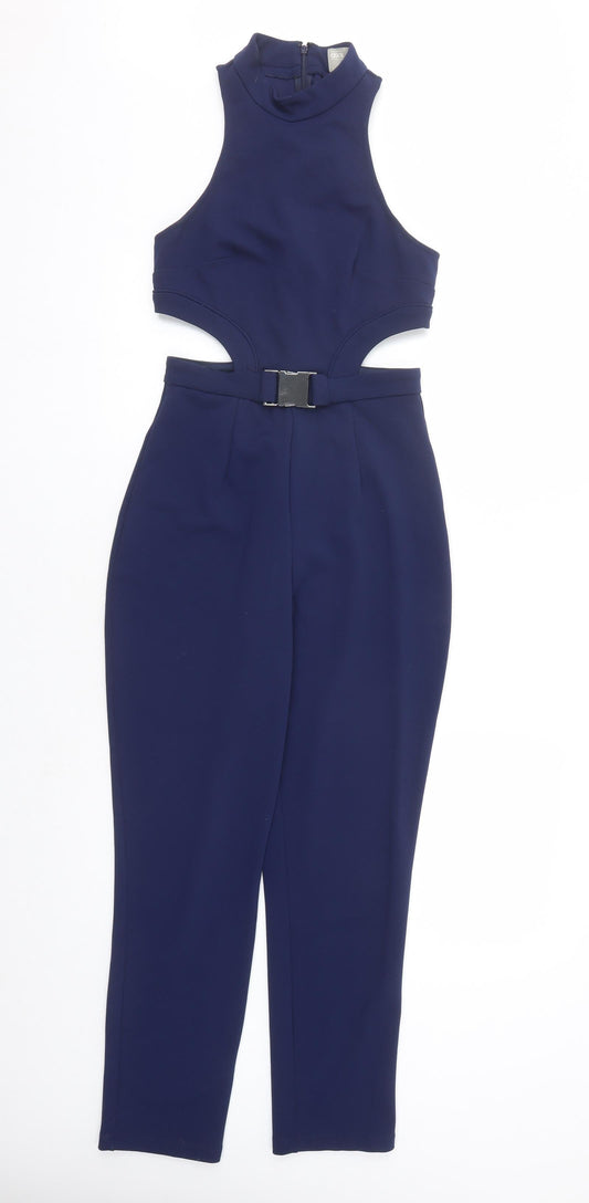 Womens UK Size 8 ASOS One-Piece Blue Playsuit