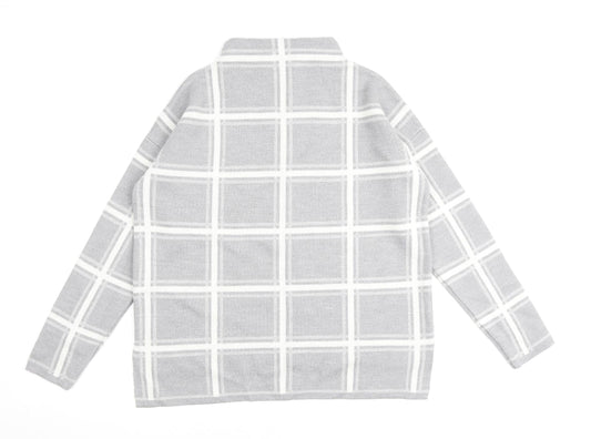 Womens UK Size 12 Marks and Spencer Grey Pullover Jumper