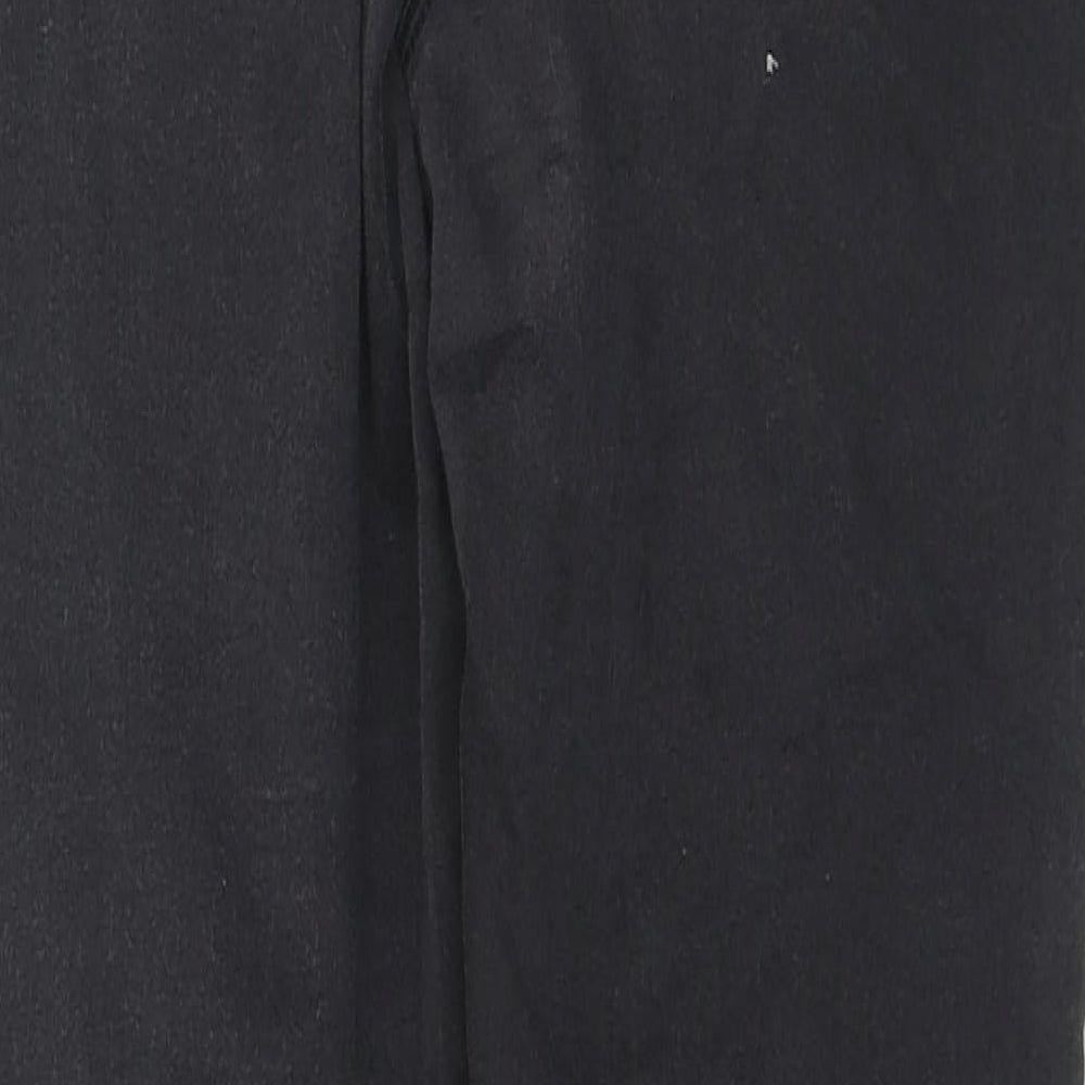 Denim// Womens Black Cotton Skinny Jeans Size 16 L28 in Regular Zip
