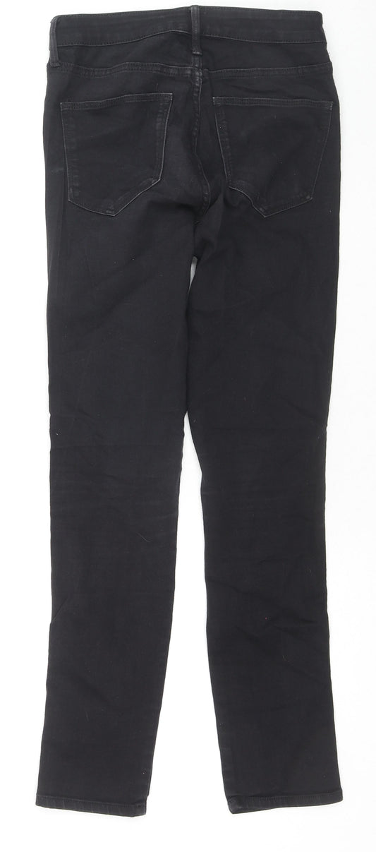 Womens UK Size 27 in H&M Regular Fit Skinny Black Jeans