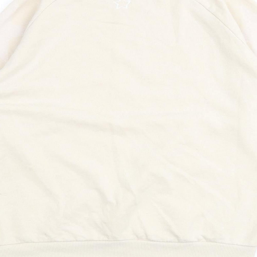 Womens UK Size S NEXT Ivory Pullover Sweatshirt