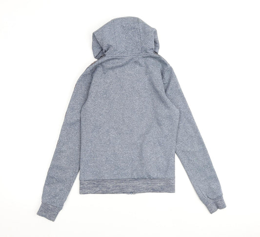 ellesse Womens Blue Polyester Full Zip Hoodie Size 4 Zip