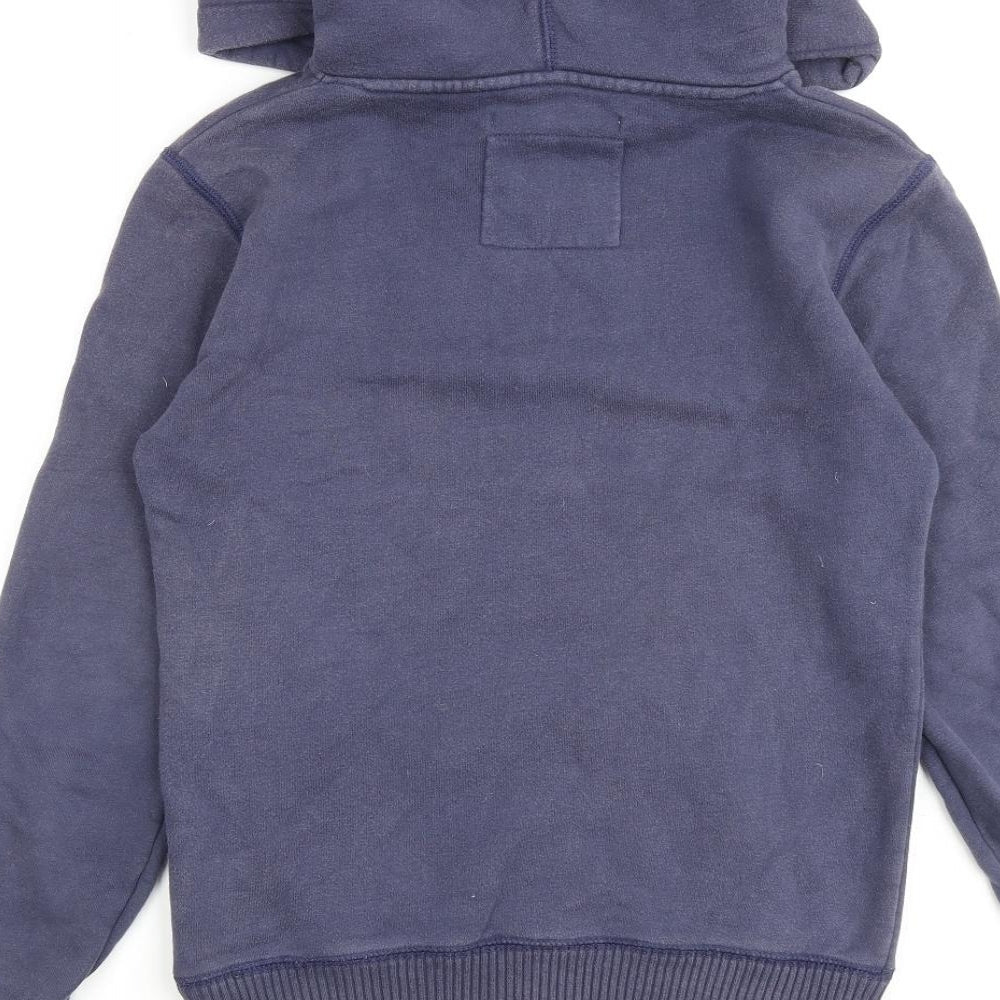 Womens UK Size 8 Jack Wills Blue Pullover Hoodie
