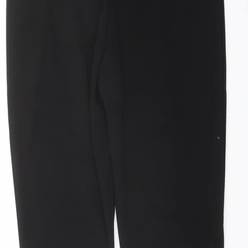 Womens UK Size 8 ASOS Regular Fit Black Trousers
