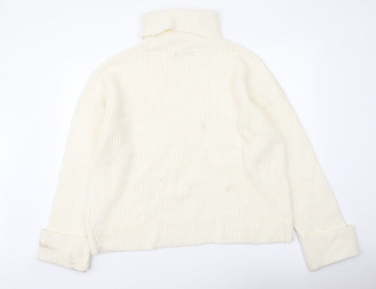 Womens UK Size L Marks and Spencer Ivory Pullover Jumper